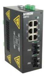 308FX2 Unmanaged Industrial Ethernet Switch, ST 2km | Red Lion