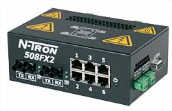 508FX2-A Process Control Ethernet Switch, ST 2km | Red Lion