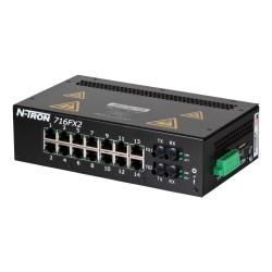 716FX2 Managed Industrial Ethernet Switch, ST 2km | Red Lion