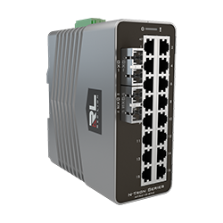 NT-5018-GX2-SC10 Gigabit Managed Industrial Ethernet Switch, 2SC 10km
